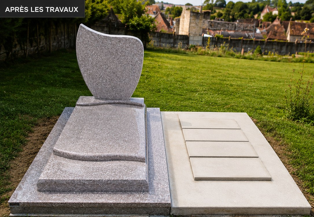 Monument après rénovation